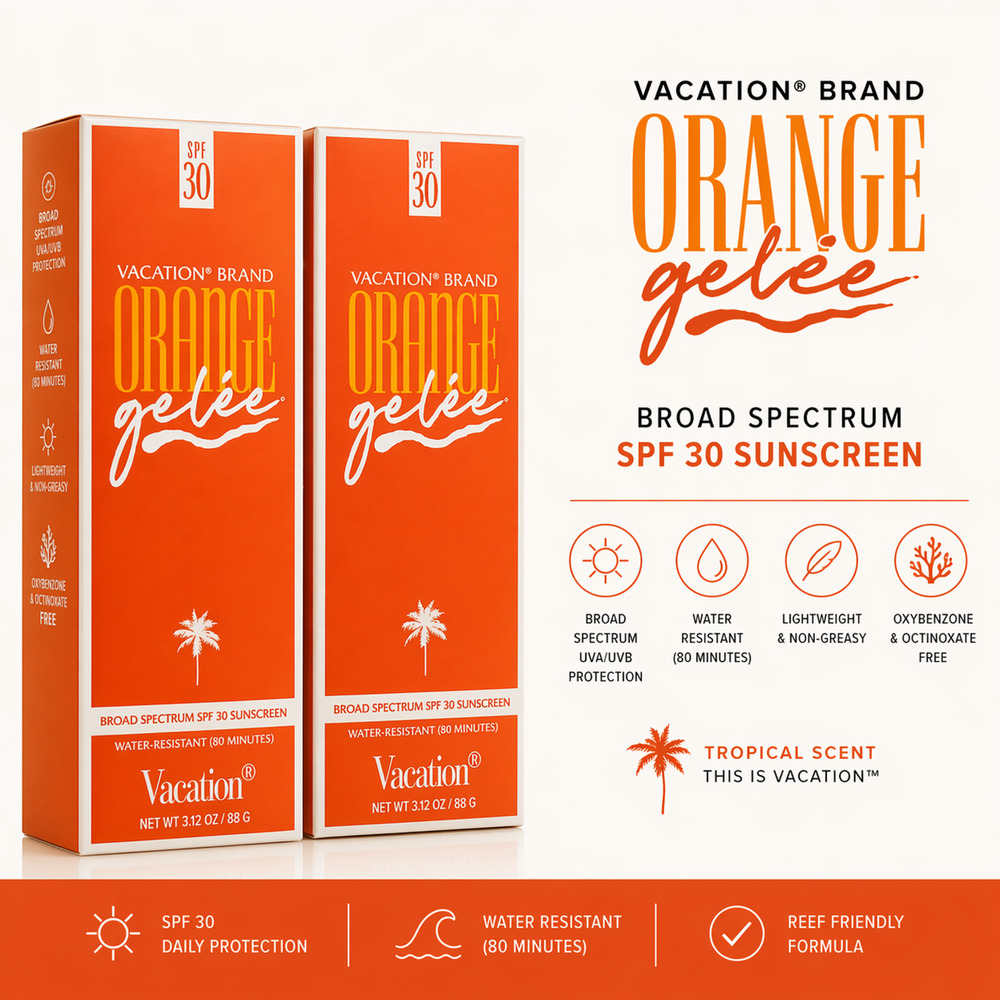 Vacation Orange Gelée SPF 30 Sunscreen 2 Pack